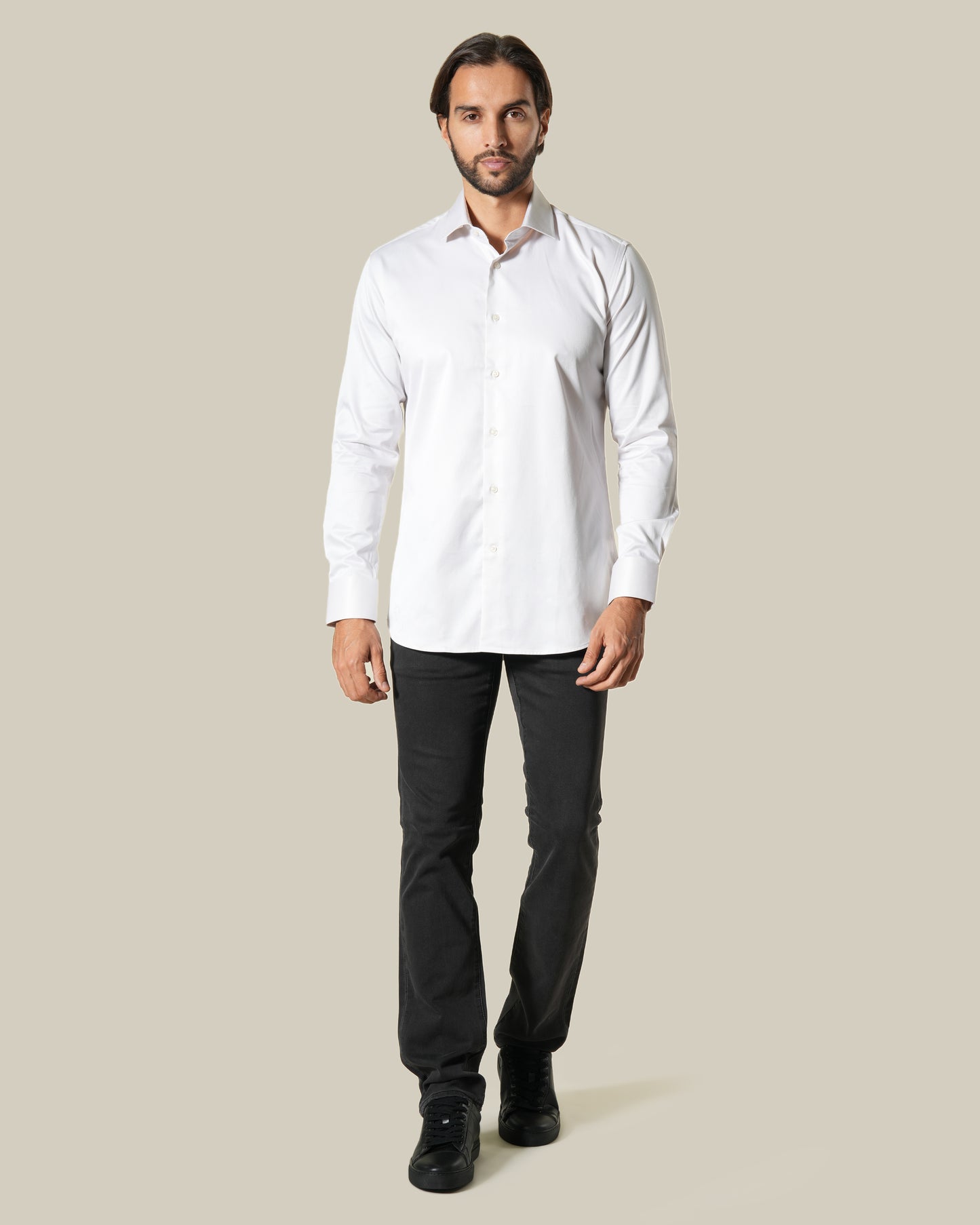 Classic Cotton Long Sleeve Shirt