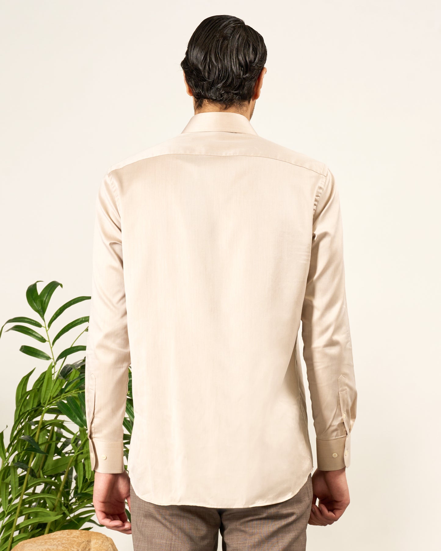 Formal Mercerized Cotton Shirt
