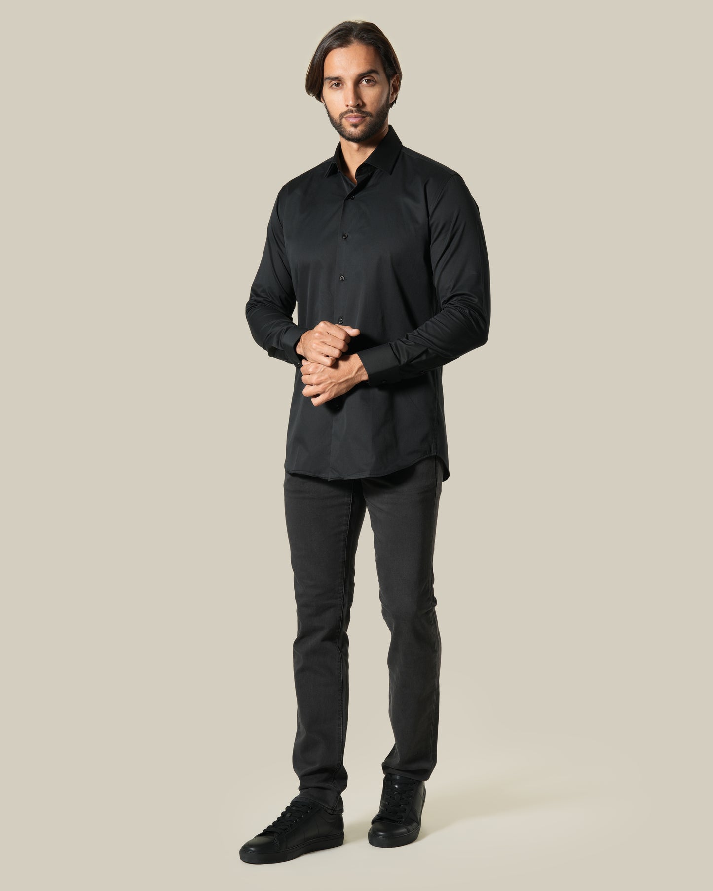 Classic Cotton Long Sleeve Shirt