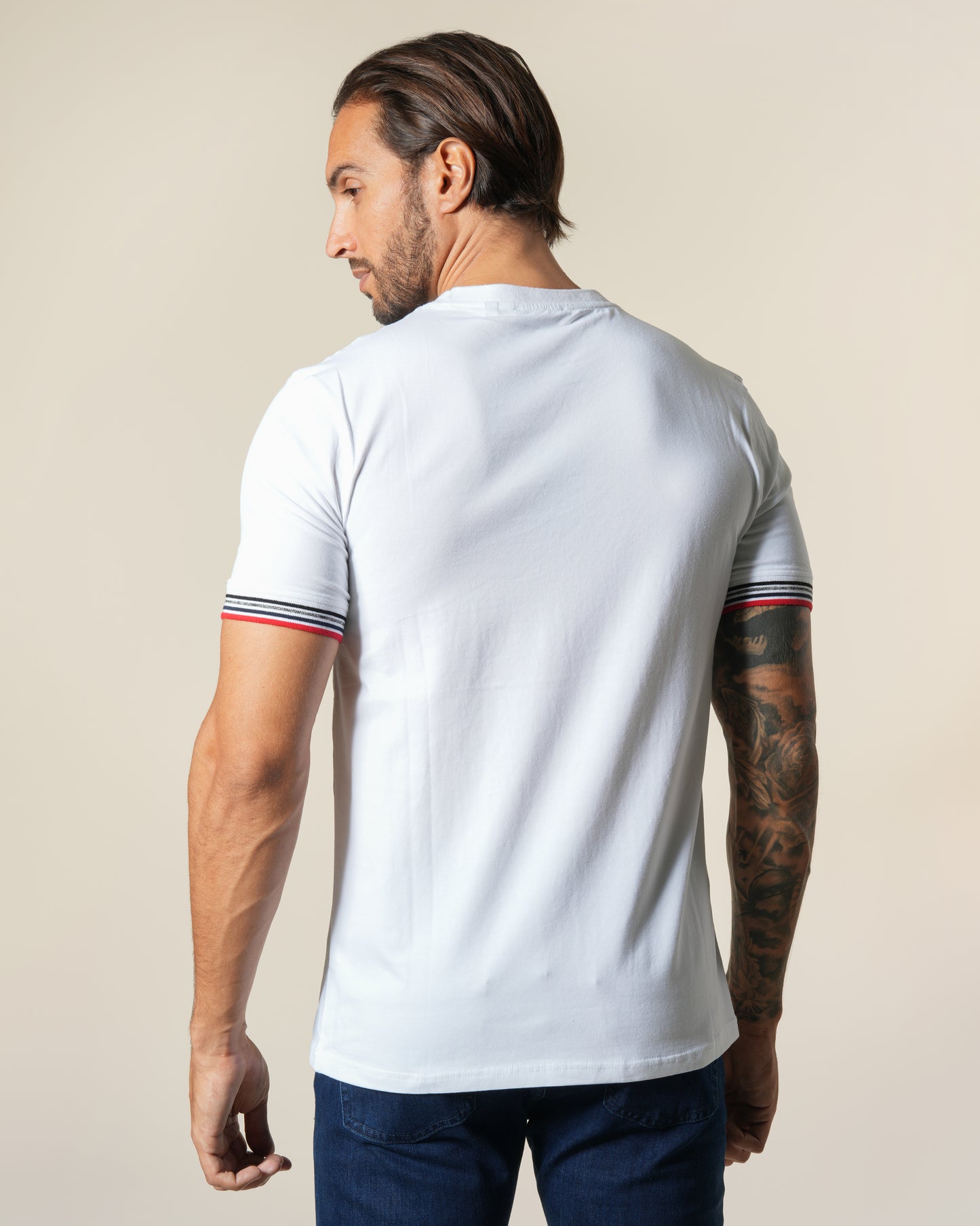 Striped Rib Classic T-Shirt