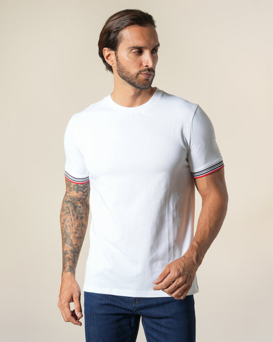 Striped Rib Classic T-Shirt