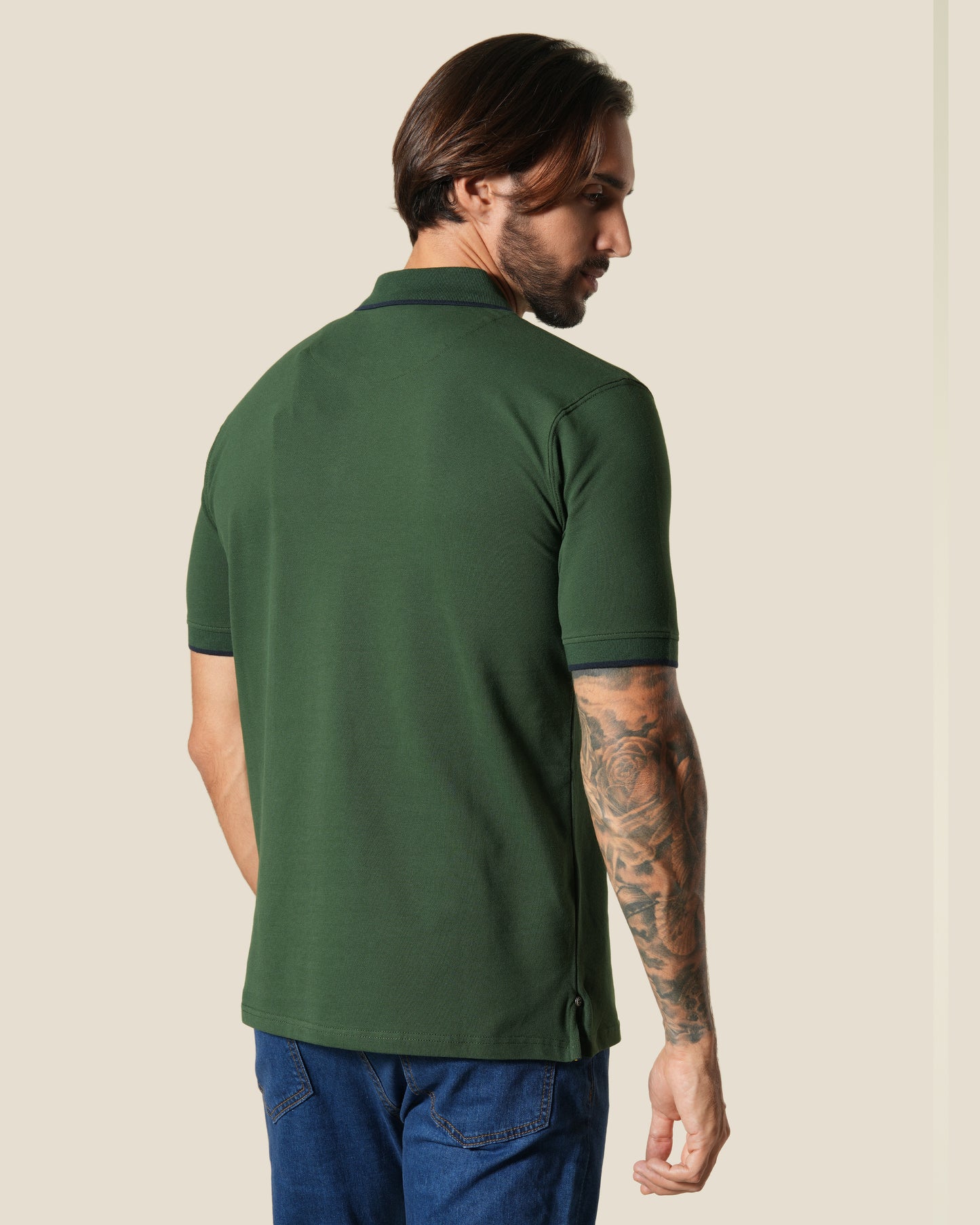 Short Sleeve Embroidered Polo Shirt
