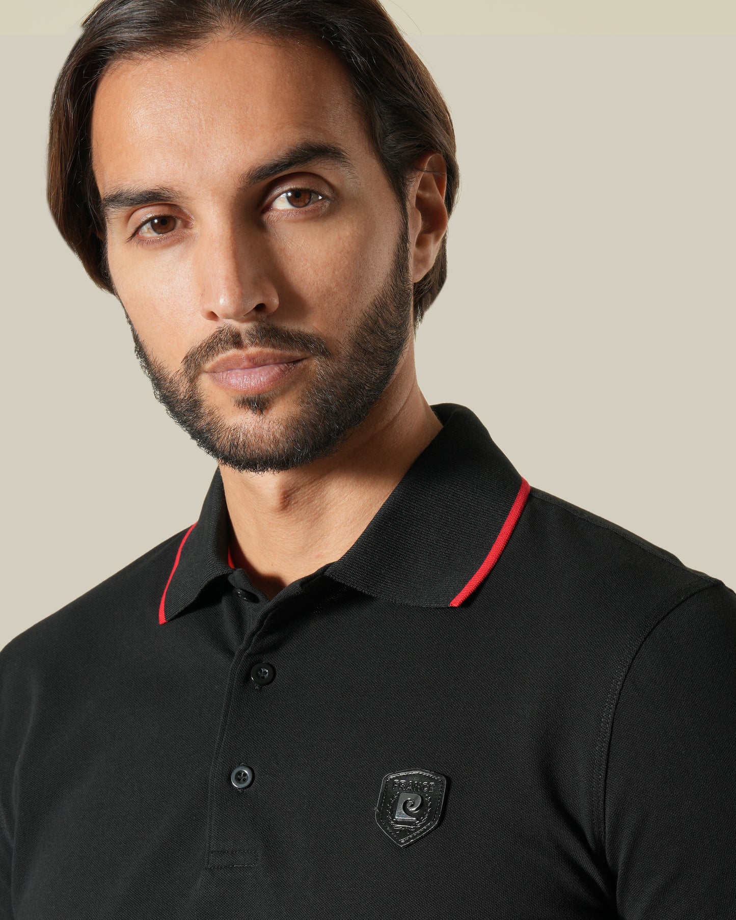 Contrast Tipping Polo Shirt