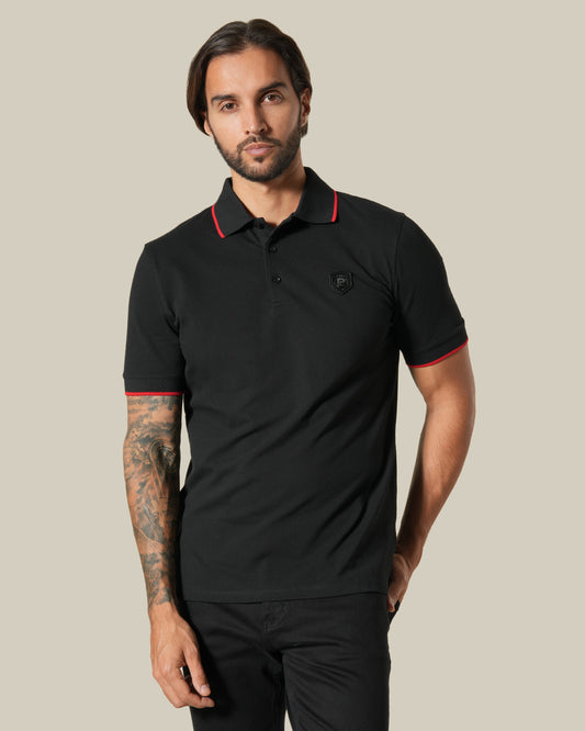 Contrast Tipping Polo Shirt