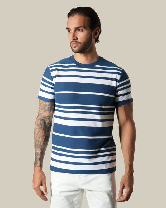 Striped Cotton T-Shirt