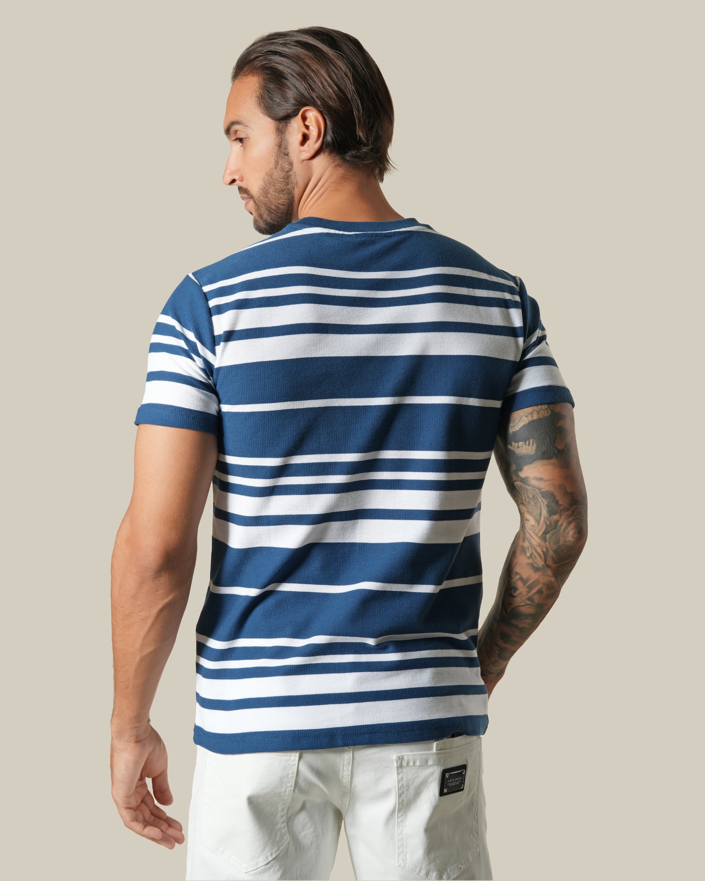 Striped Cotton T-Shirt