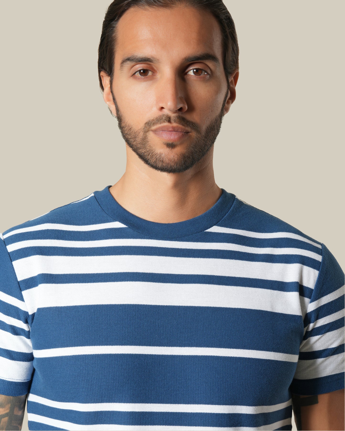 Striped Cotton T-Shirt