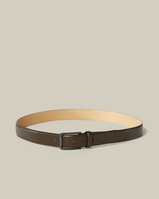 Monochrome Leather Belt