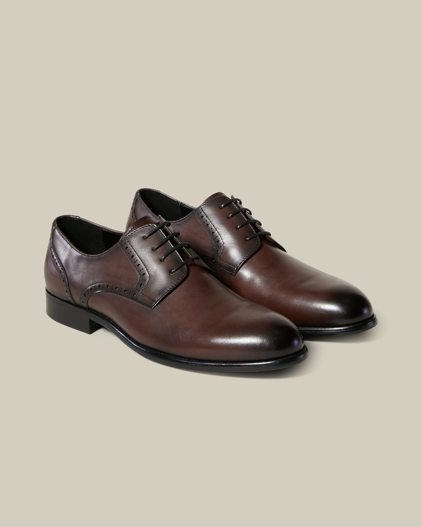Brogue Accented Formal Shoes