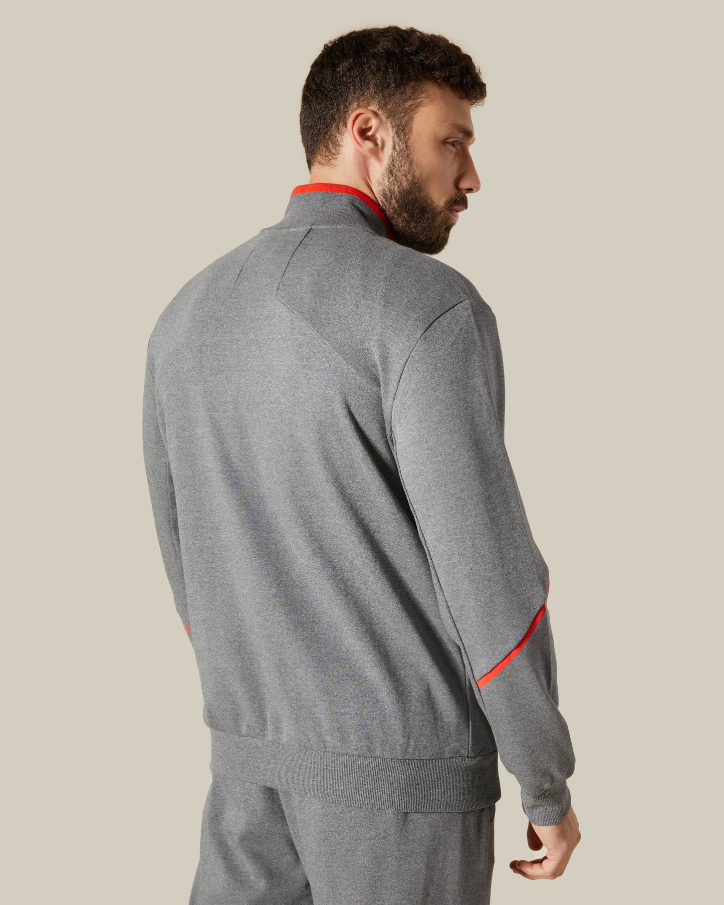 Two-Tone Track Jacket