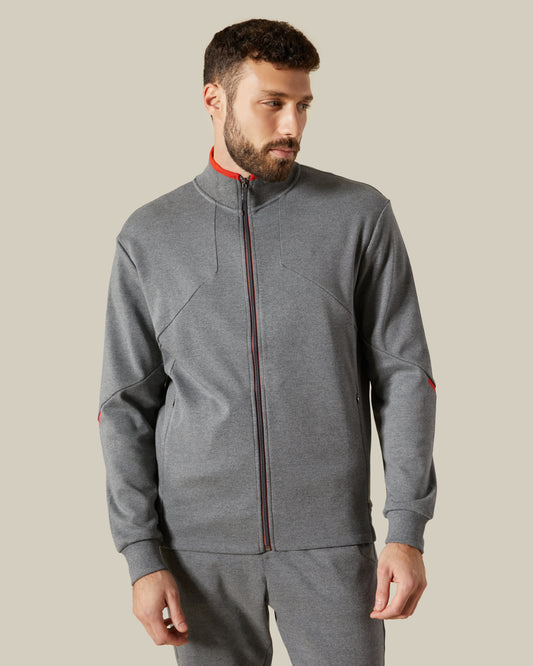 Two-Tone Track Jacket