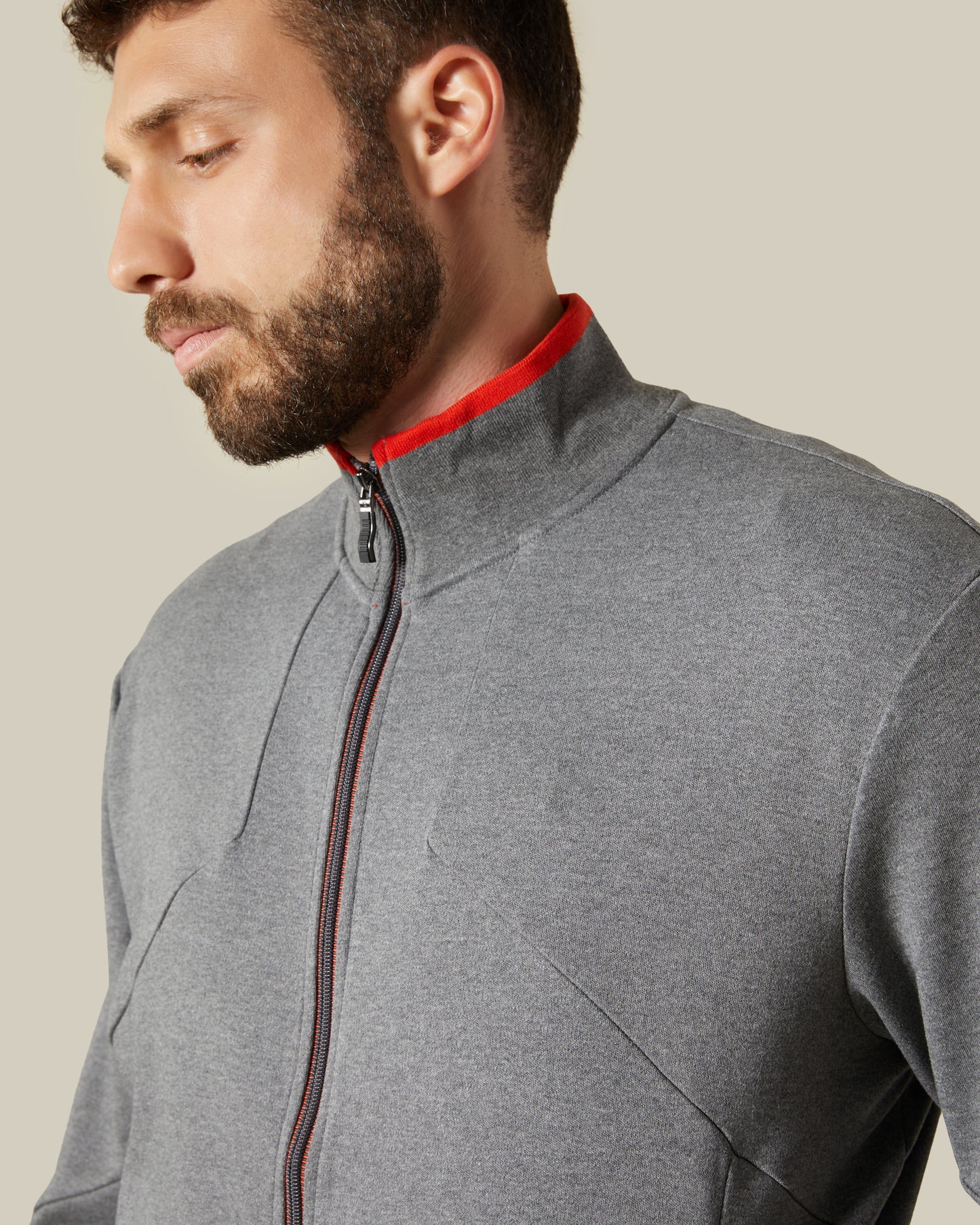Two-Tone Track Jacket