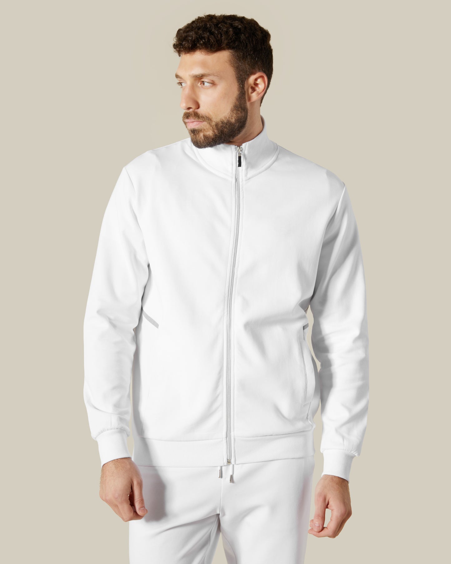 Solid Tone Track Jacket