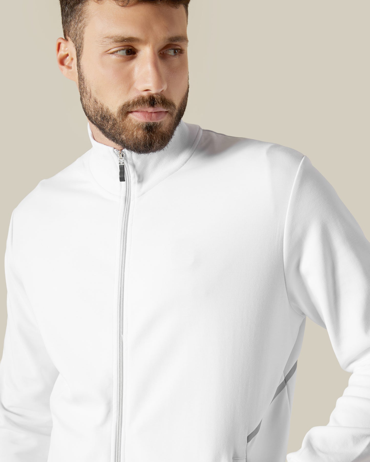 Solid Tone Track Jacket