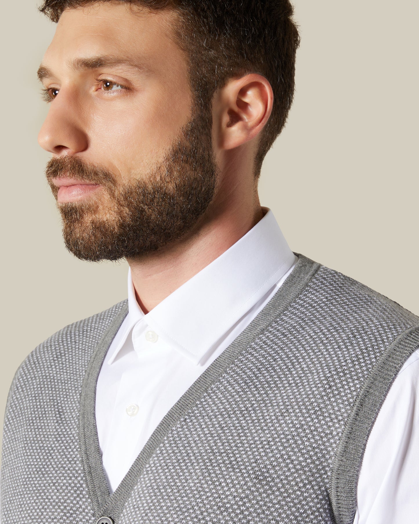 Buttoned Front Vest