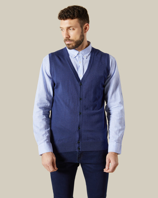 Buttoned Front Vest