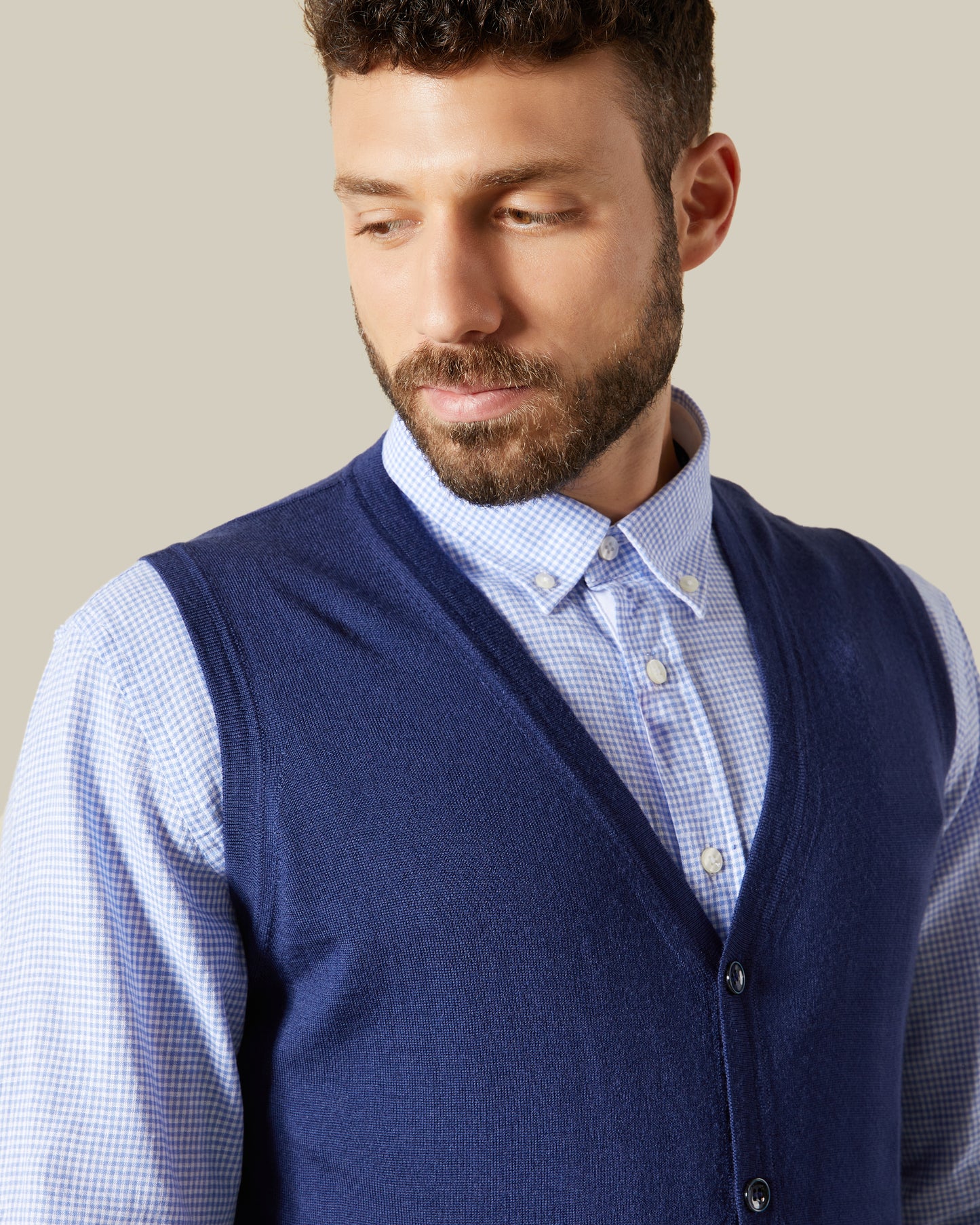Buttoned Front Vest