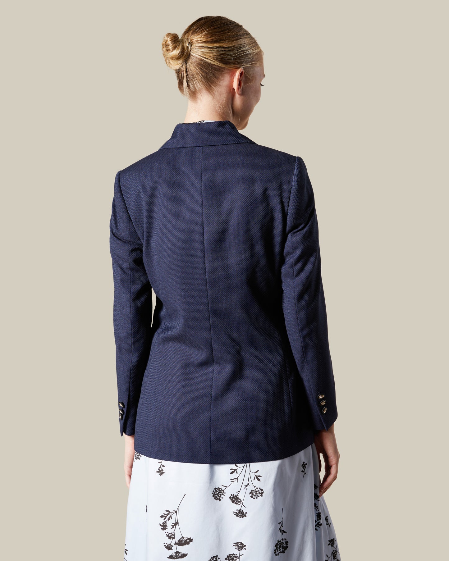 Emblem Patched Suit Jacket