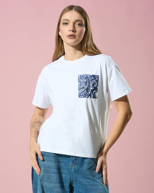 Paisley Pocket T-Shirt