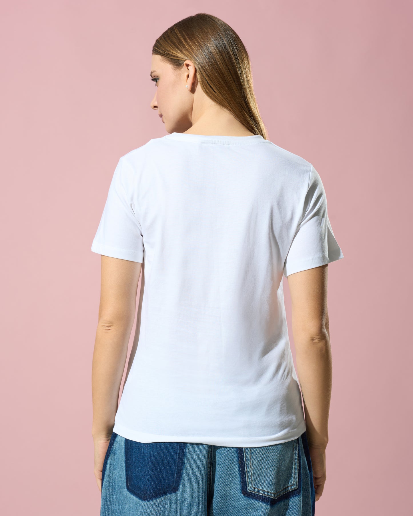 Floral Crystal-Embellished T-Shirt