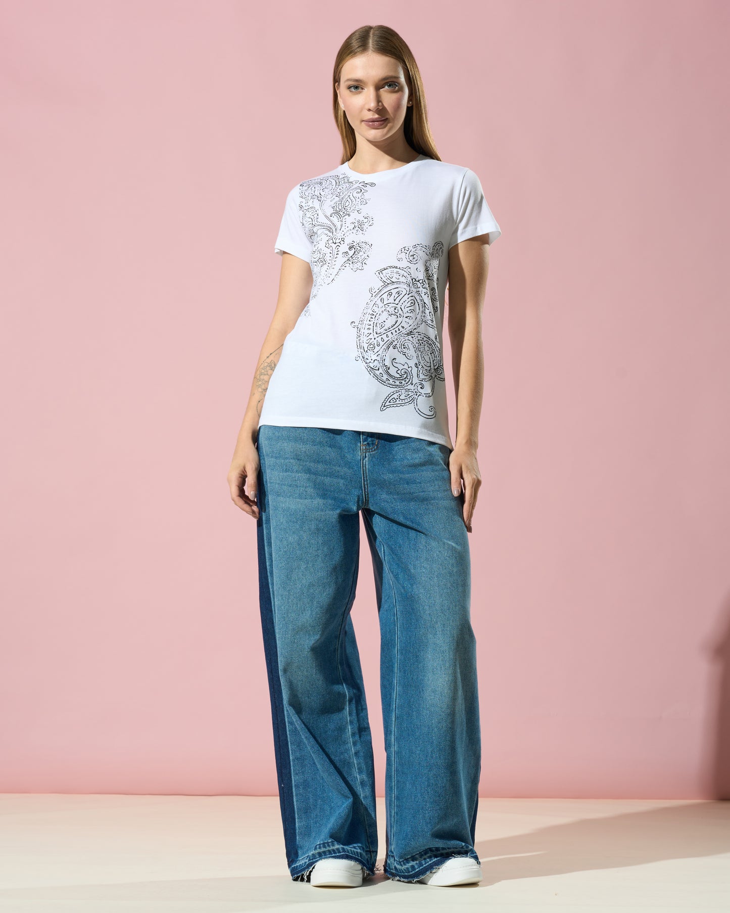 Paisley Printed T-Shirt