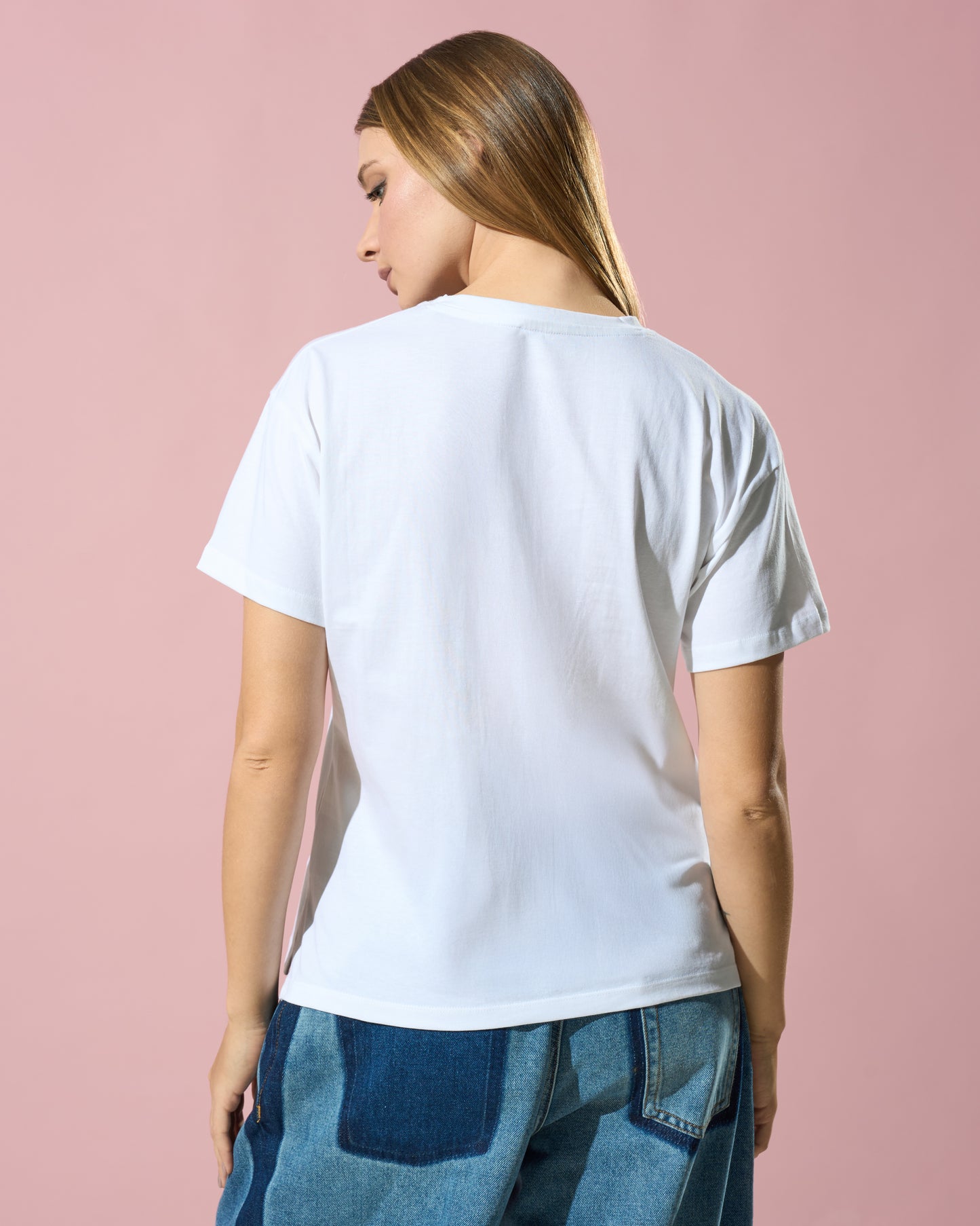 Whimsical Floral Print T-Shirt