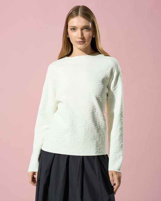 Crewneck Knit Pullover