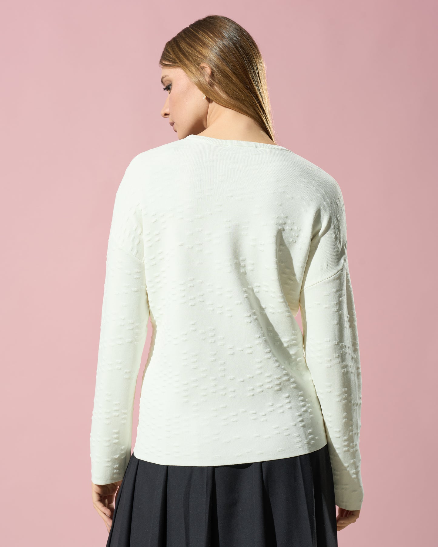 Crewneck Knit Pullover