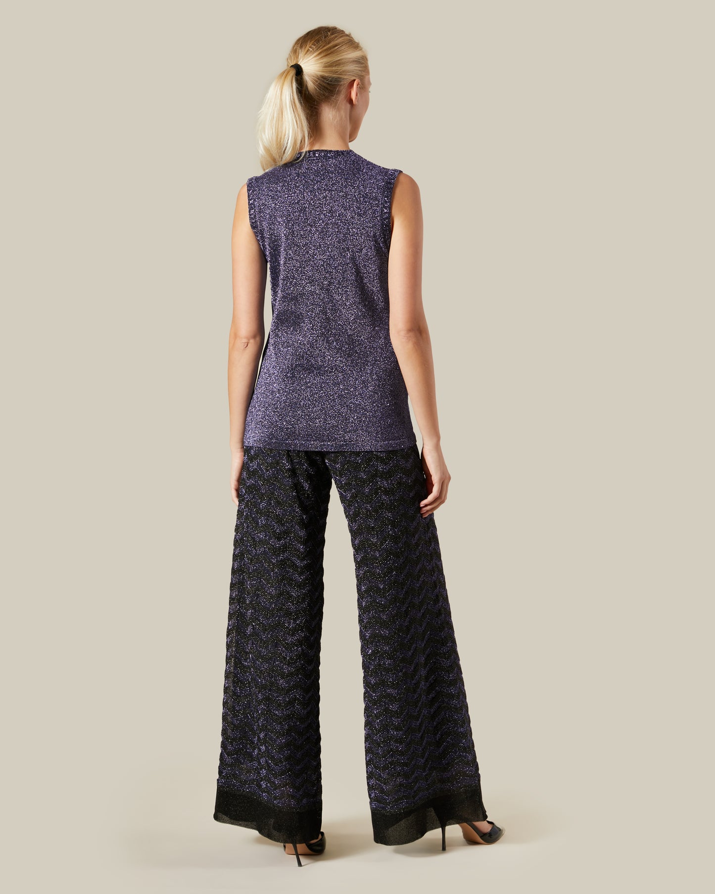 Lurex Knitted Top