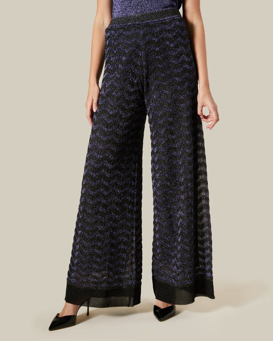 Zig-Zag Patterned Pants