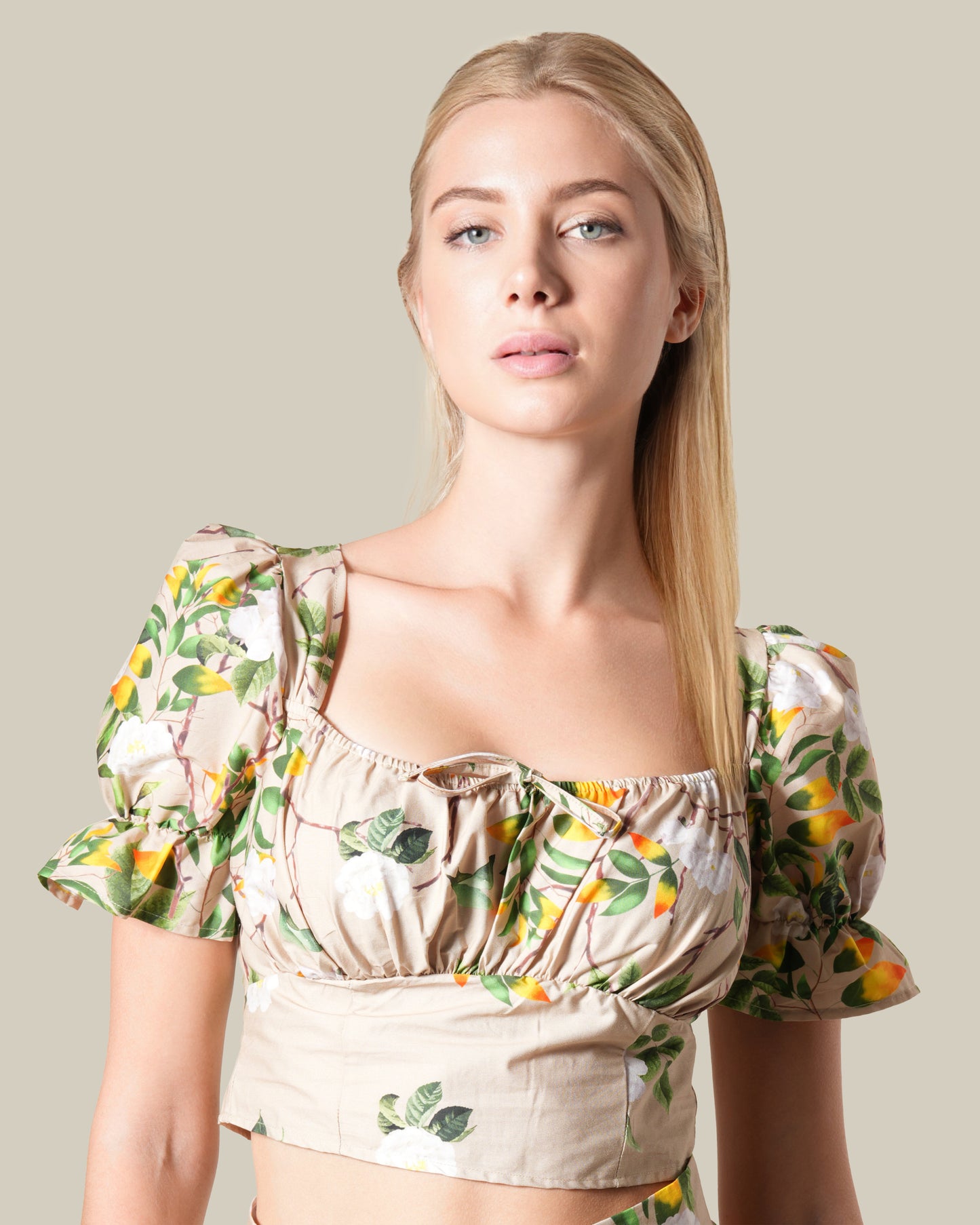 Floral Smocked Top