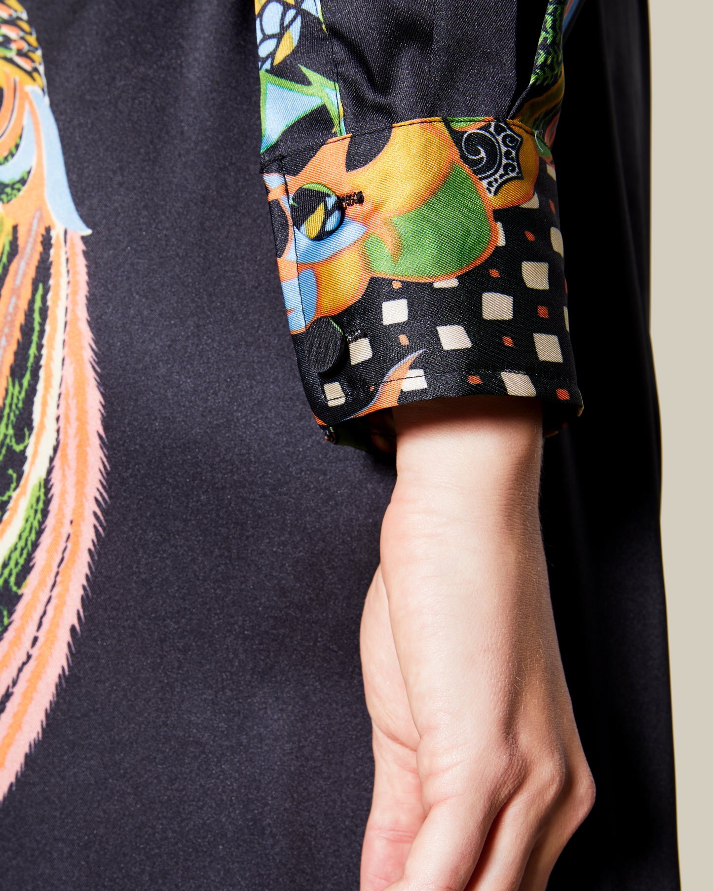 Fantastical Printed Shirt Dress