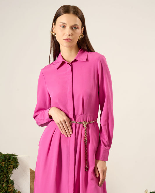 Midi Shirt Dress
