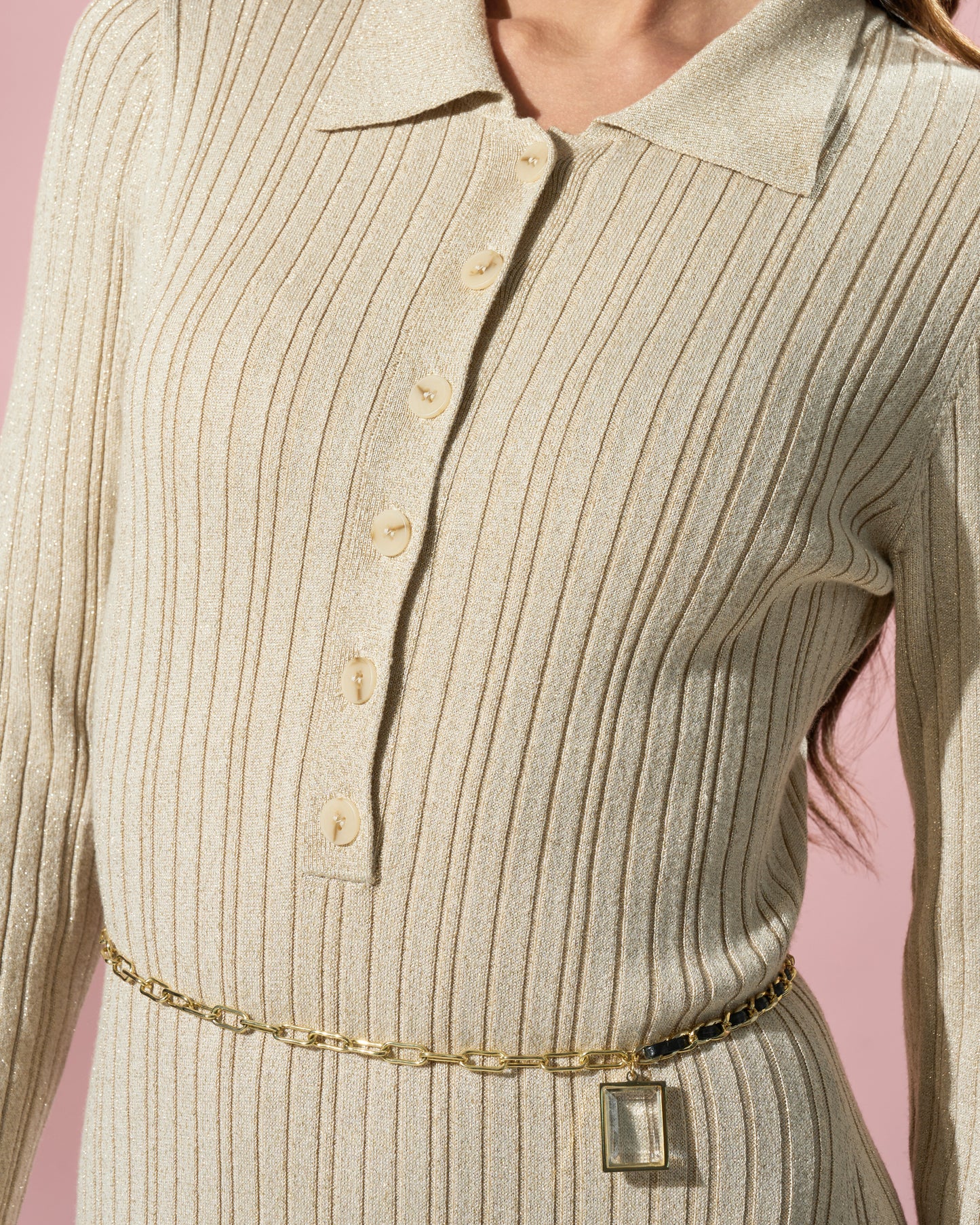 Ribbed Knit Maxi Dress