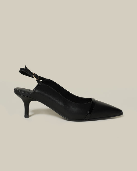 Pointed Toe Slingback Pumps