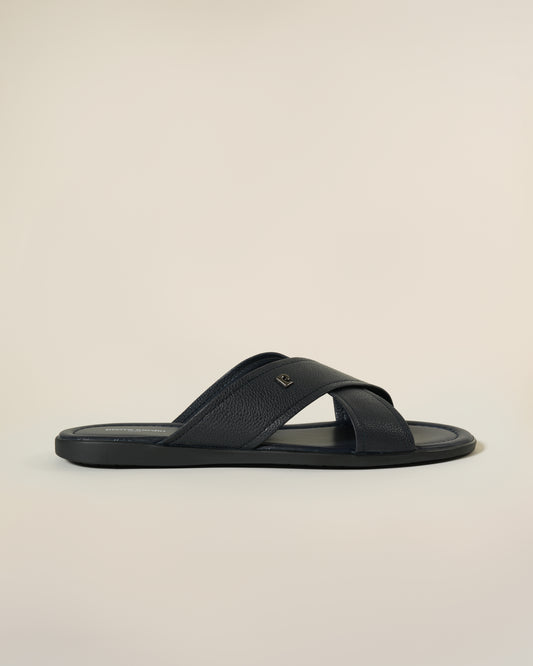 Logo Leather Sandals