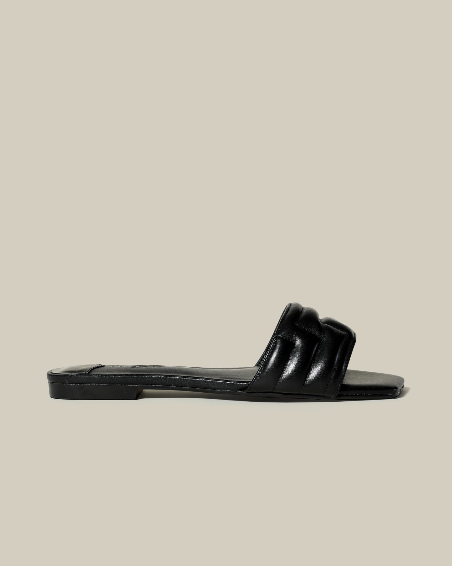 Quilted Band Sandals
