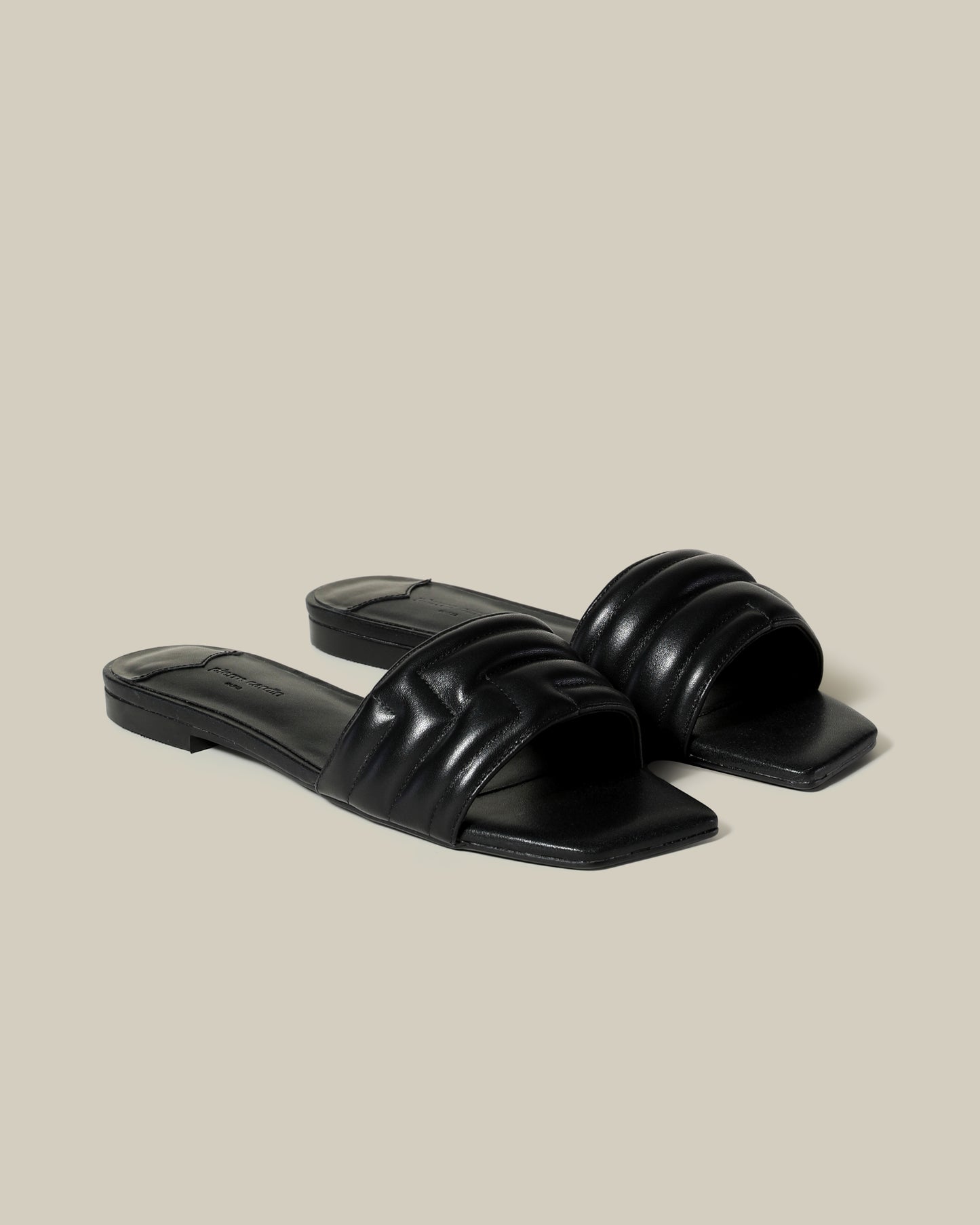 Quilted Band Sandals