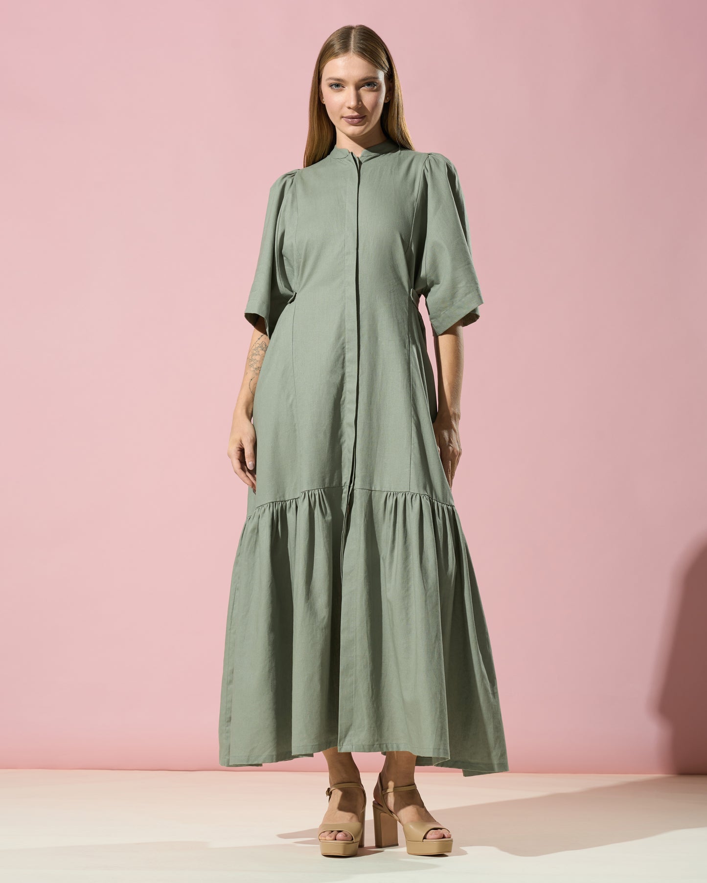 Tiered Maxi Dress