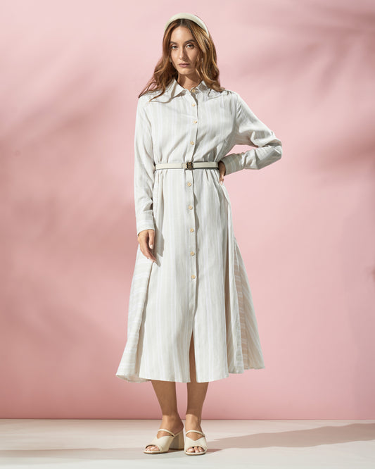Striped Maxi Dess