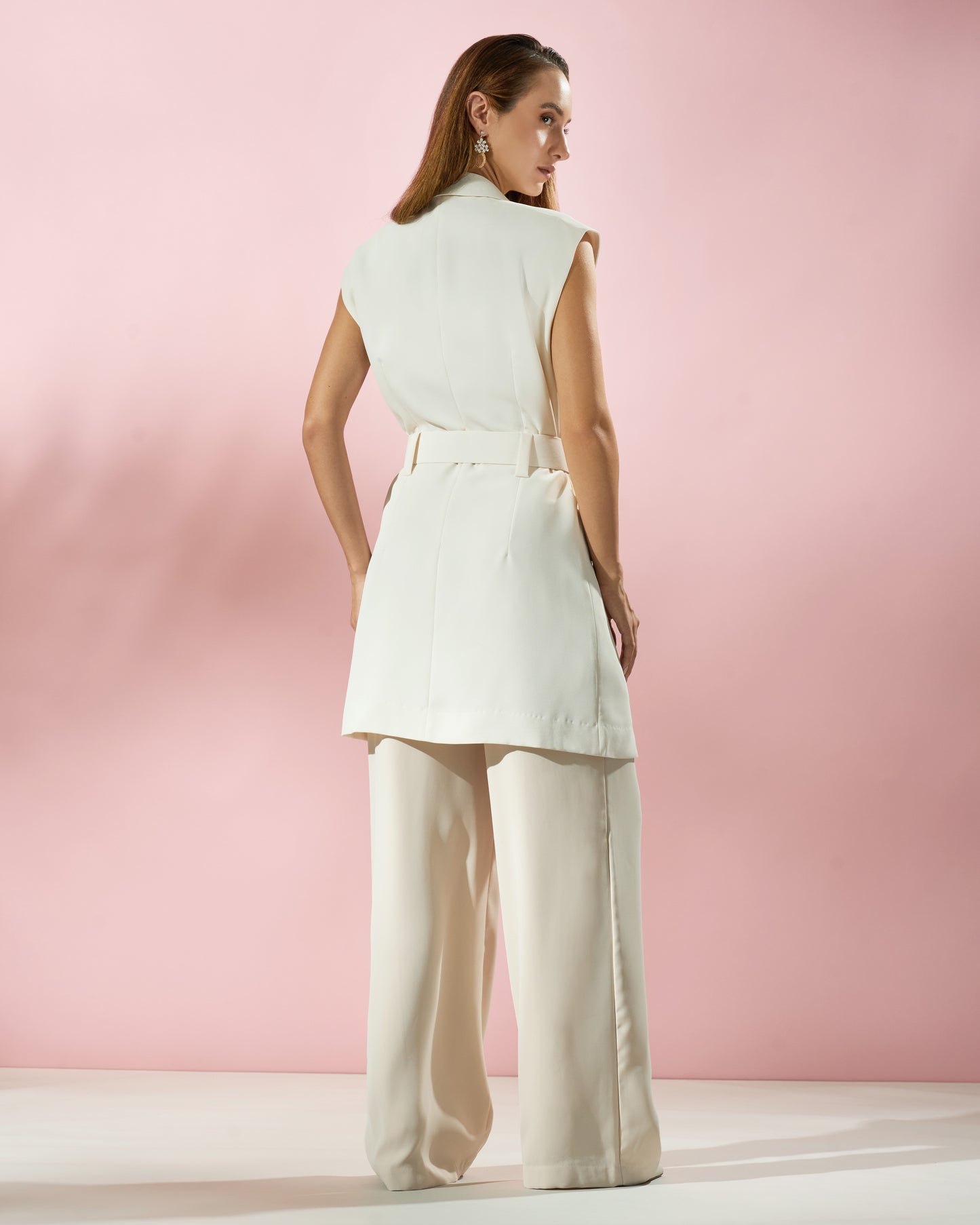 Sleeveless Suit Jacket