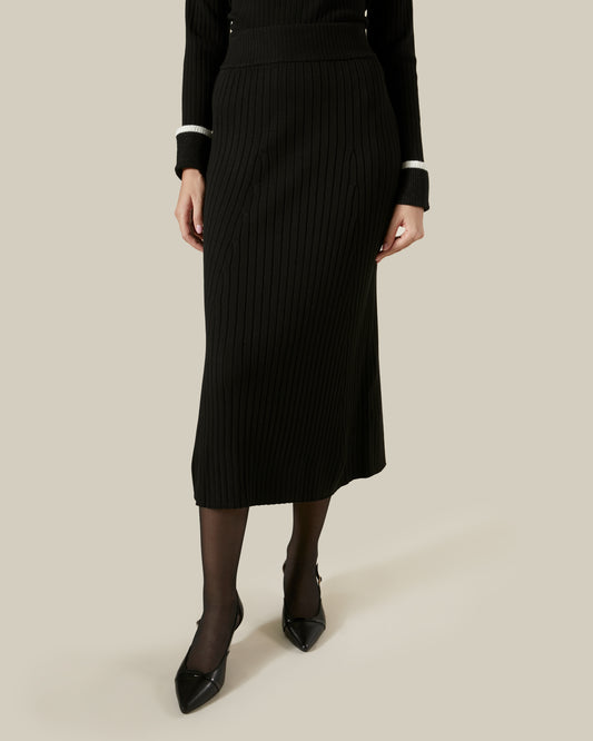 Knitted Midi Skirt