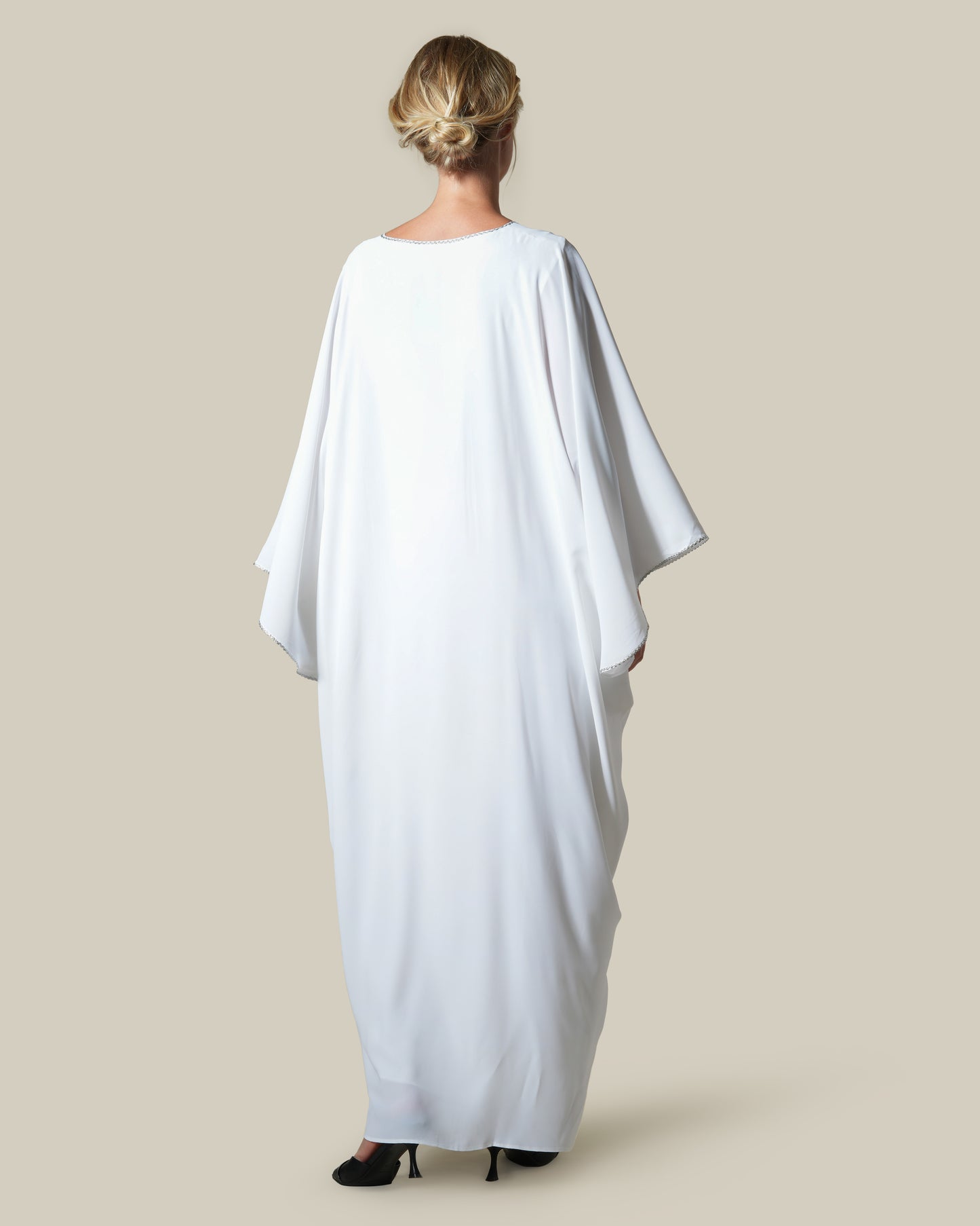 Metallic Accented Tunic Dress