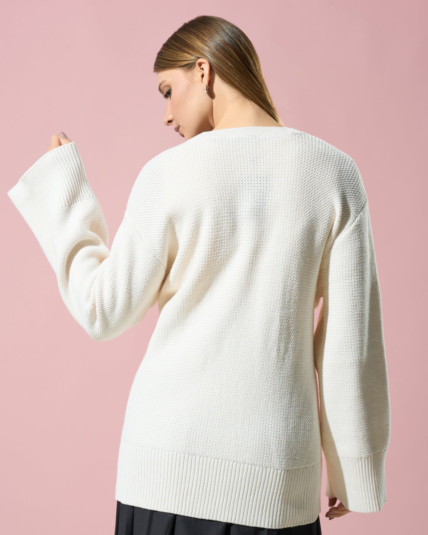 Textured Knit Cardigan