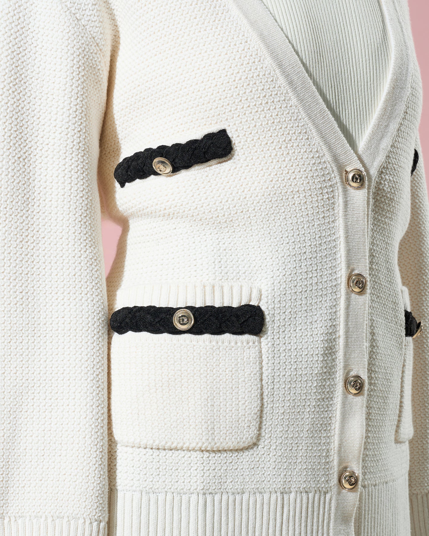 Textured Knit Cardigan
