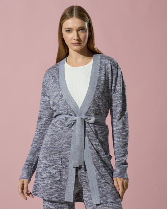 Longline Belted Cardigan