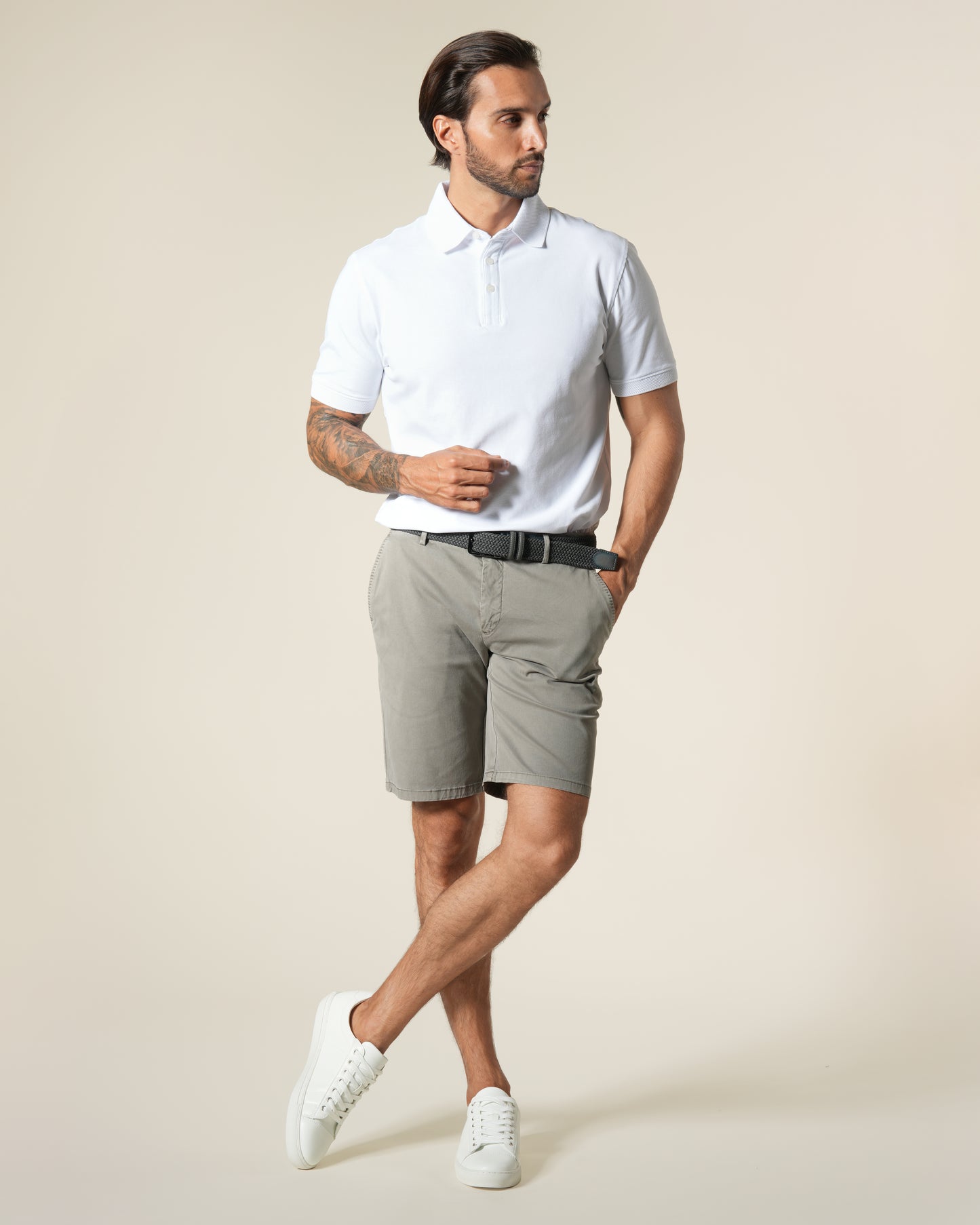 Slim Fit Bermuda Shorts
