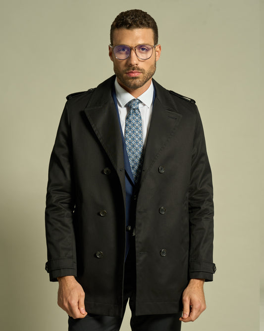 Monochrome Short Coat