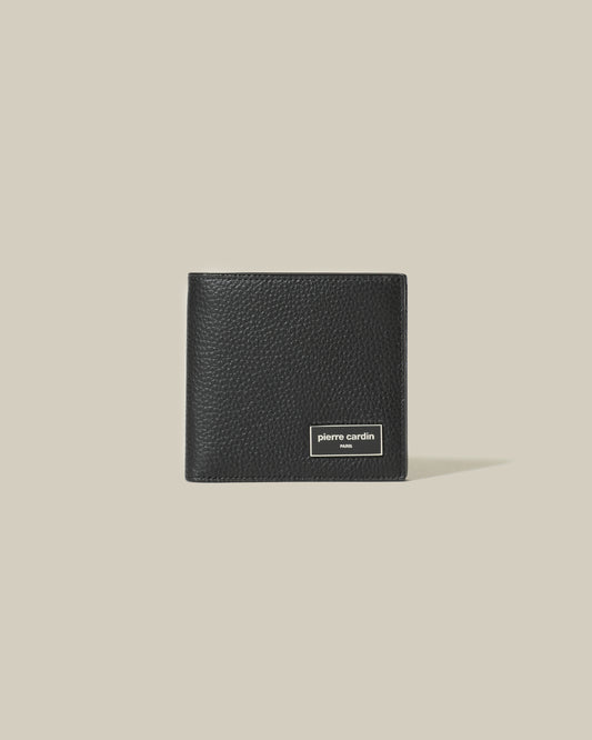 Brand Embellished Bifold Wallet