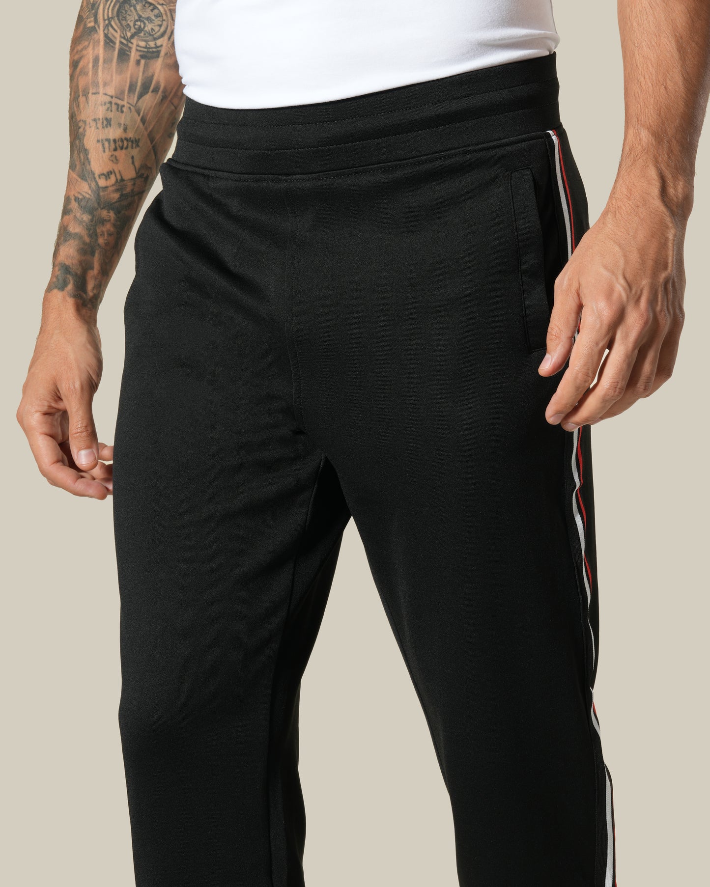 Striped Tracksuit Pants